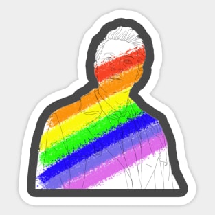 CasBow #PrideMonth Sticker